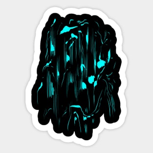 Bizarre Mountain Sticker